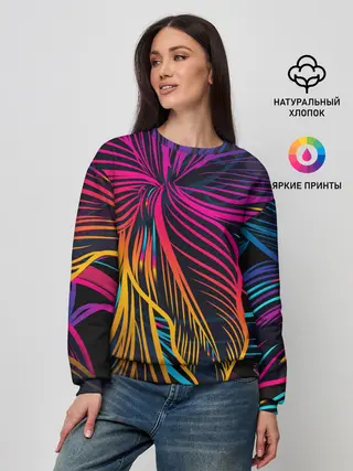 Женский свитшот / Floral Design 3