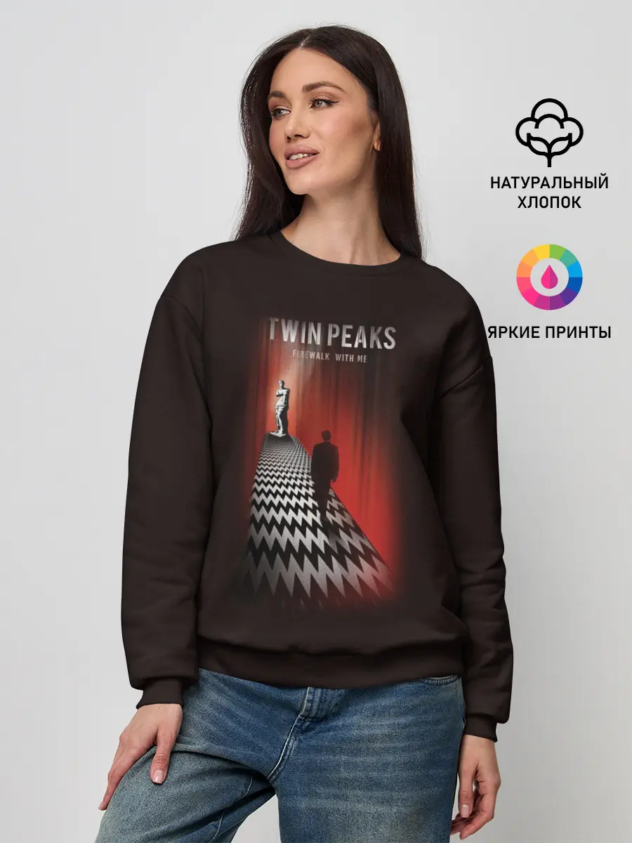 Женский свитшот / Твин Пикс