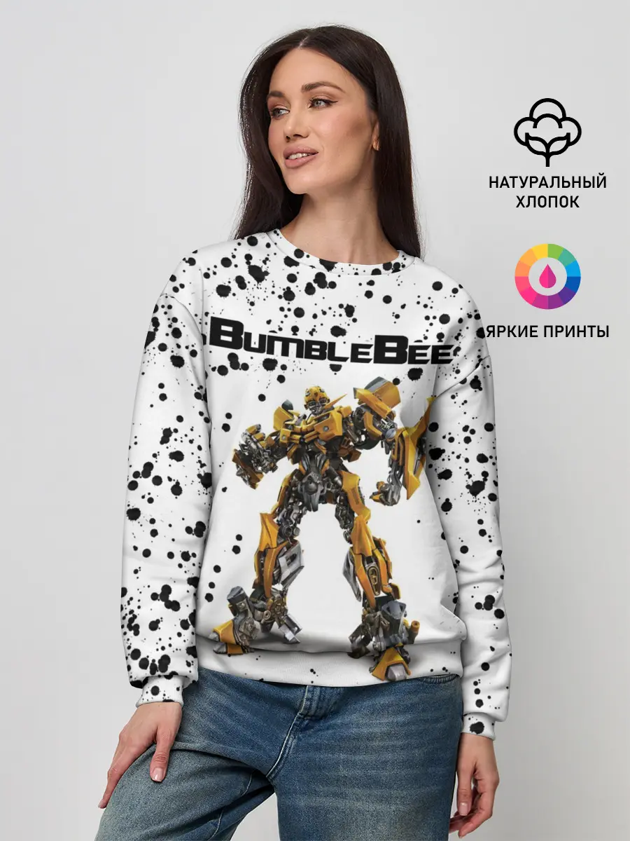 Женский свитшот / Шмель