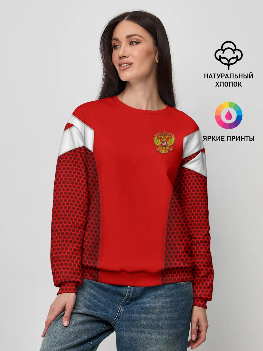 Женский свитшот / Россия чемпионат мира 2018