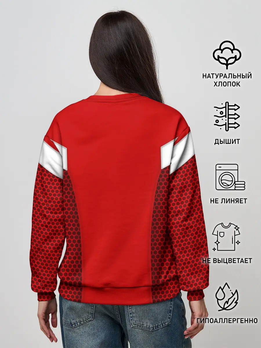 Женский свитшот / Россия чемпионат мира 2018