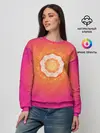 Женский свитшот / Солнечная мандала