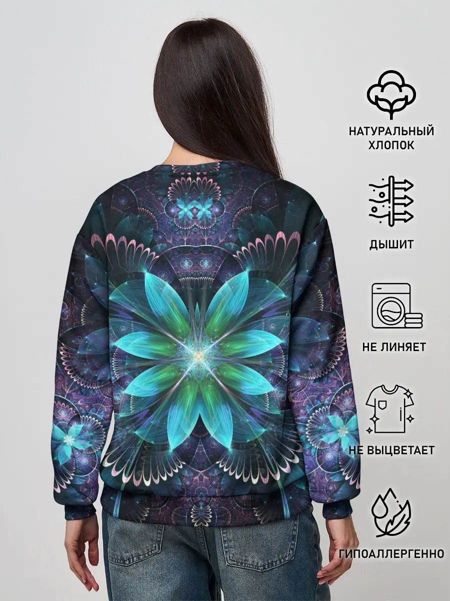 Женский свитшот / Астральная мандала
