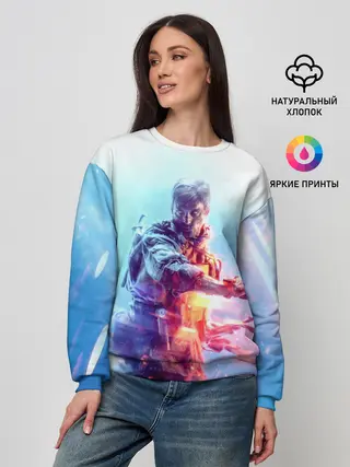 Женский свитшот / Battlefield 5 Man