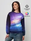 Женский свитшот / Абстракция космоса