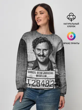 Женский свитшот / Пабло Эскобар