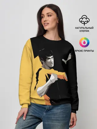 Женский свитшот / Bruce Lee