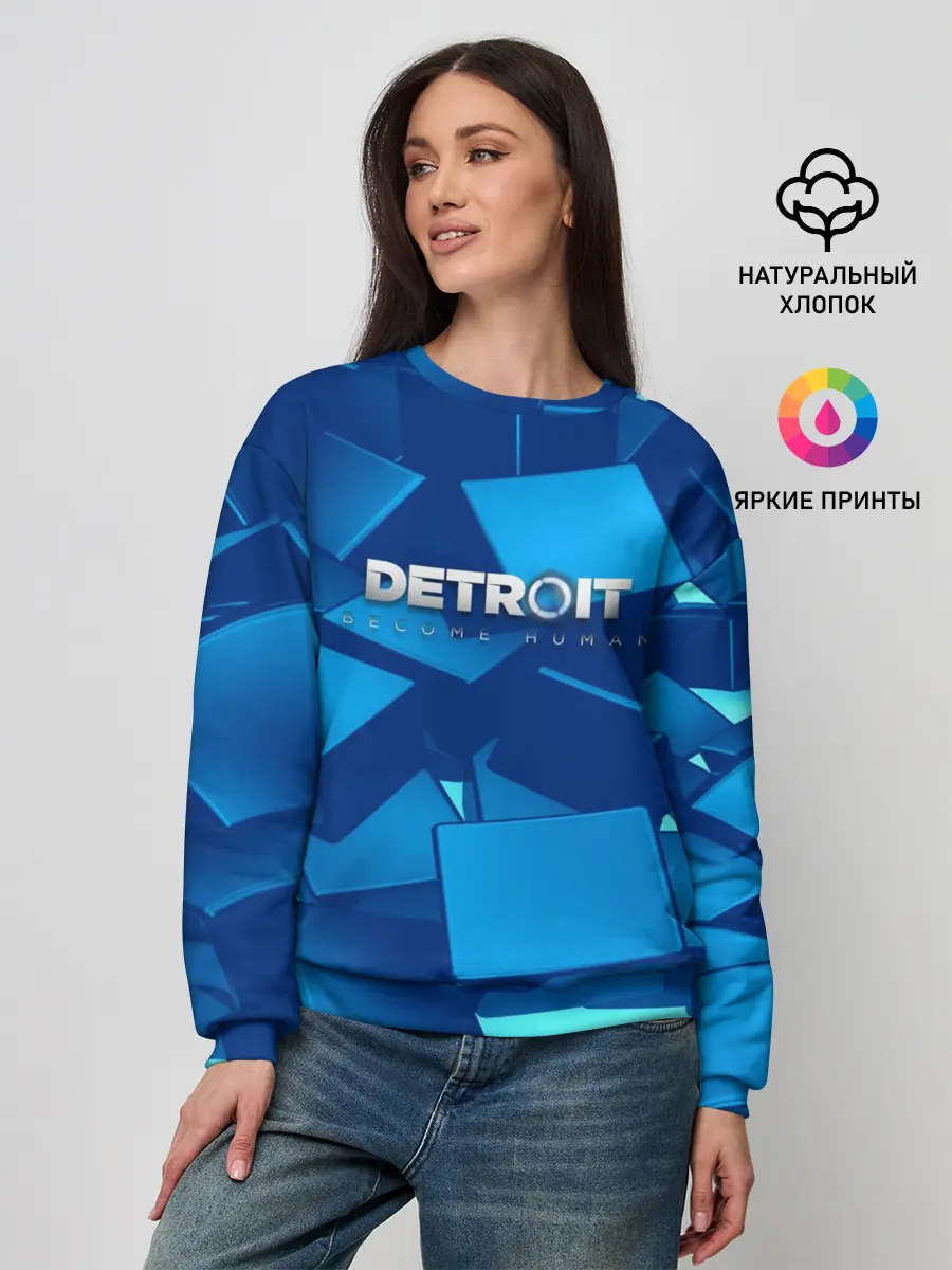 Женский свитшот / Detroit:become human