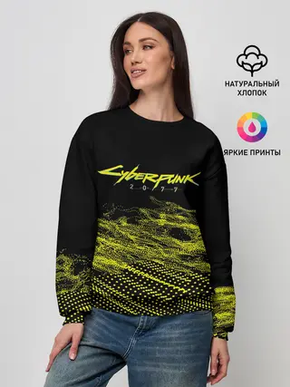Женский свитшот / Cyber Punk 2077