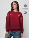 Женский свитшот / Португалия форма с сеткой