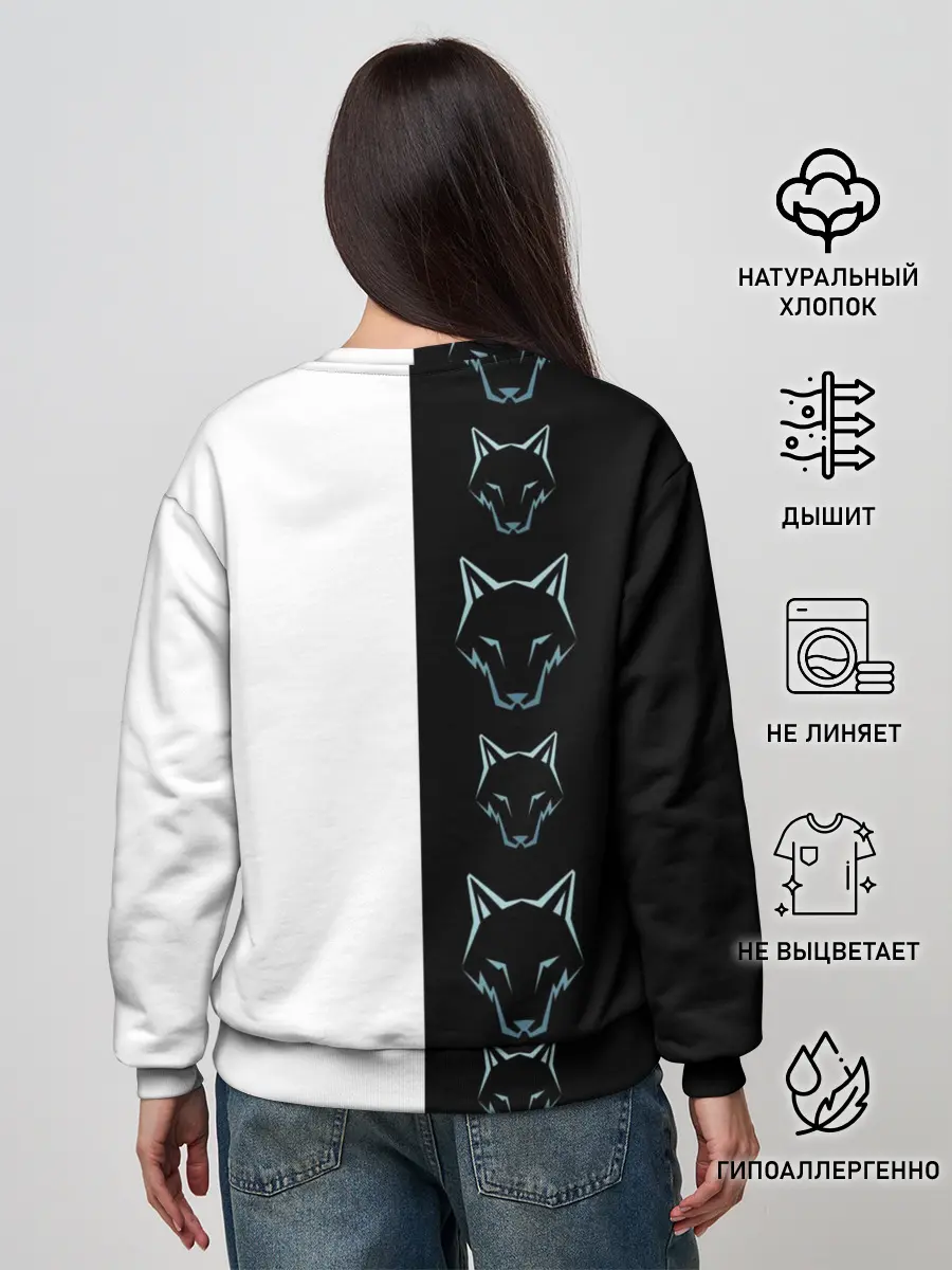 Женский свитшот / Дикое обоняние