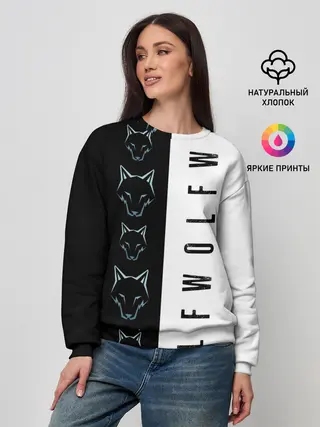 Женский свитшот / Дикое обоняние