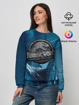 Женский свитшот / Мир Юрского Периода