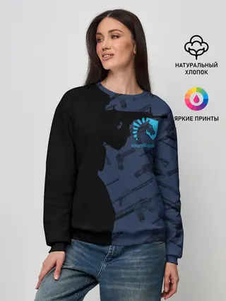 Женский свитшот / TEAM LIQUID E-SPORT CS GO