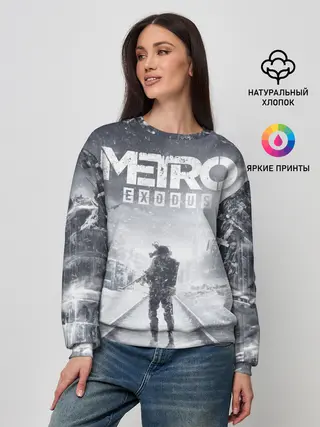 Женский свитшот / Metro Exodus: Артём