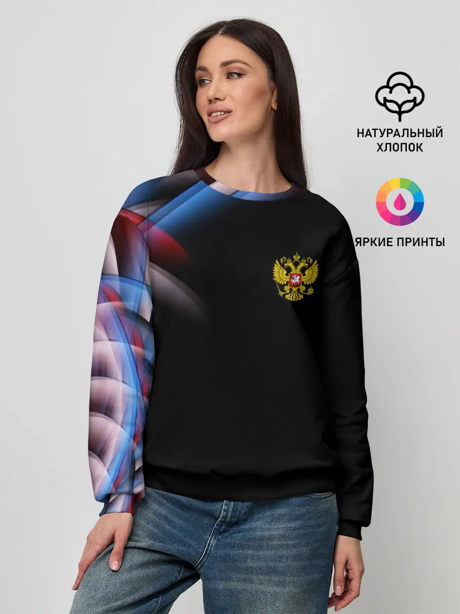 Женский свитшот / Россия