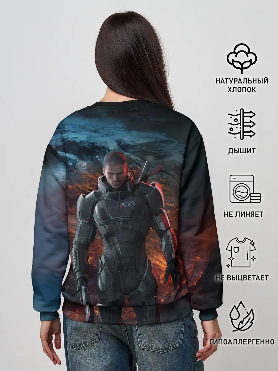 Женский свитшот / Mass Effect 3