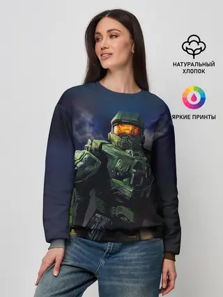 Женский свитшот / Halo