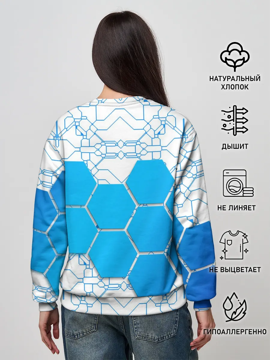 Женский свитшот / Detroit: become human RK800