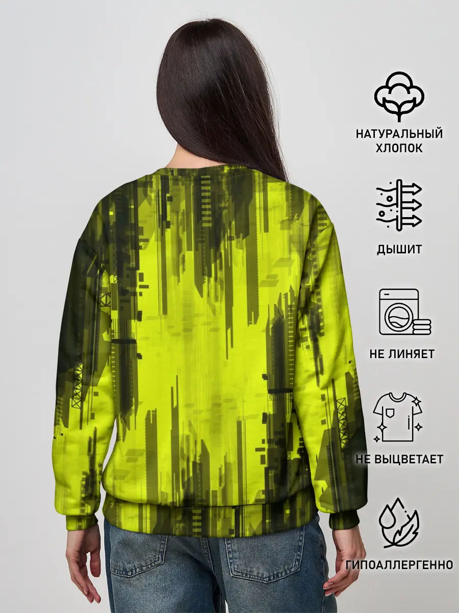 Женский свитшот / CYBERPUNK 2077 | КИБЕРПАНК 2077