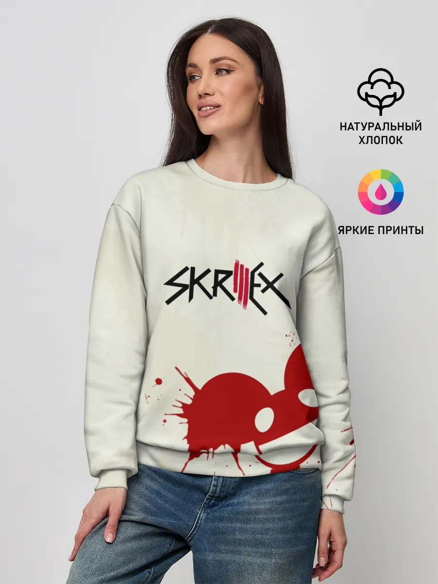 Женский свитшот / Skrillex