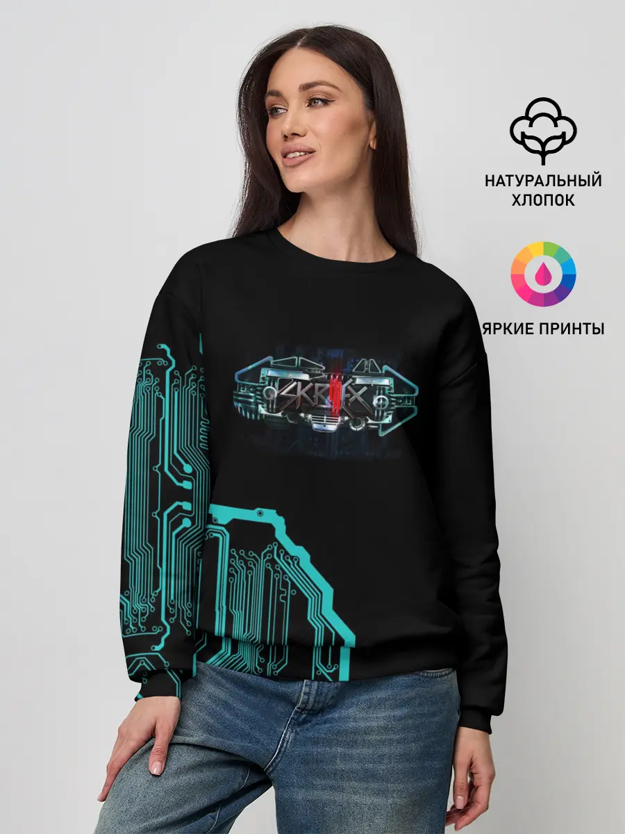 Женский свитшот / Skrillex