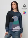 Женский свитшот / Голубь Наташа