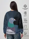 Женский свитшот / Голубь Наташа