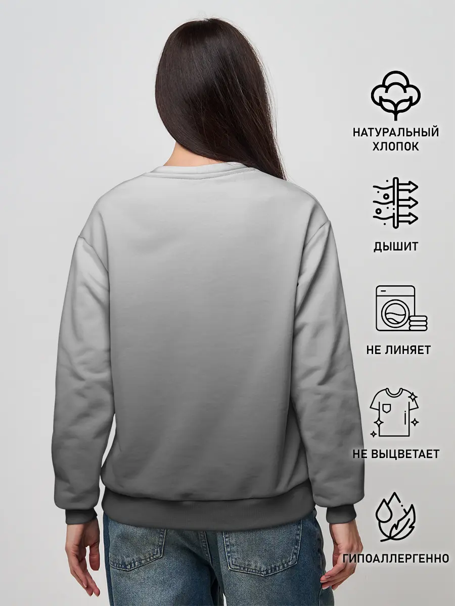 Женский свитшот / Мрачный Каонаси