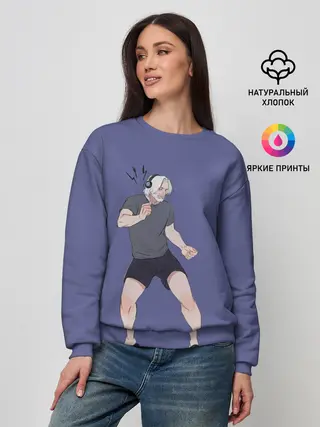 Женский свитшот / Хэнк танцует