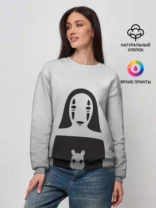 Женский свитшот / Каонаси и хомячок