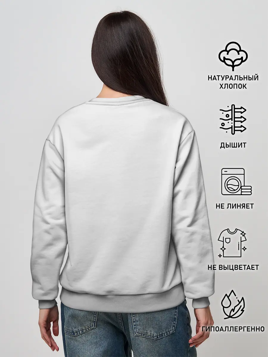 Женский свитшот / Тихиро и Каонаси