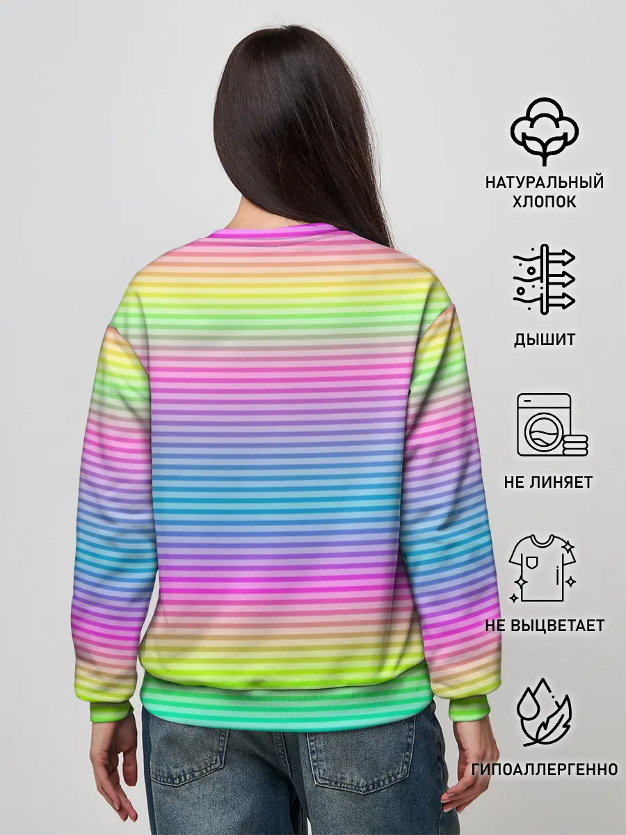 Женский свитшот / Мишка Lil Peep