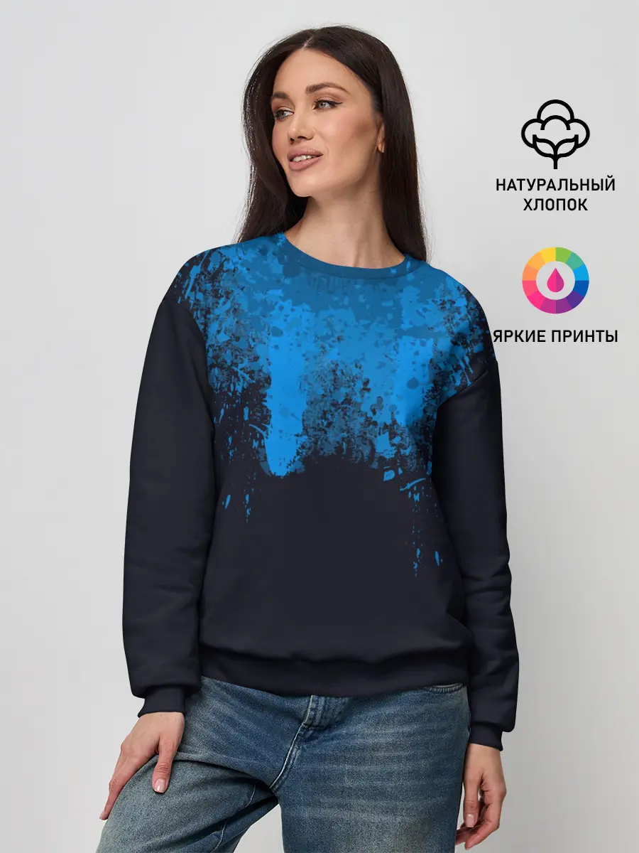 Женский свитшот / КРОВЬ АНДРОИДА