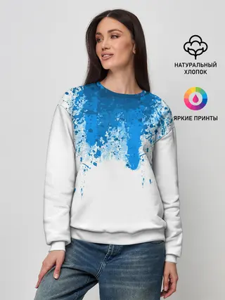 Женский свитшот / КРОВЬ АНДРОИДА