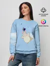 Женский свитшот / Бо летает с сусуватари