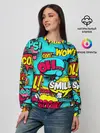 Женский свитшот / Поп-арт в моде