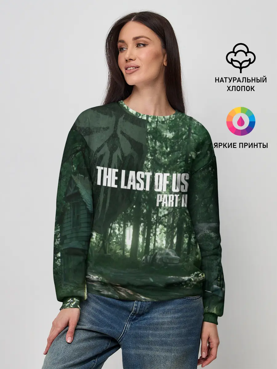 Женский свитшот / The Last Of Us Part II Лес