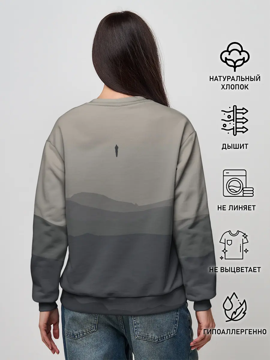 Женский свитшот / DEATH STRANDING | DS