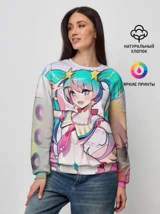 Женский свитшот / Музыкальное наслаждения