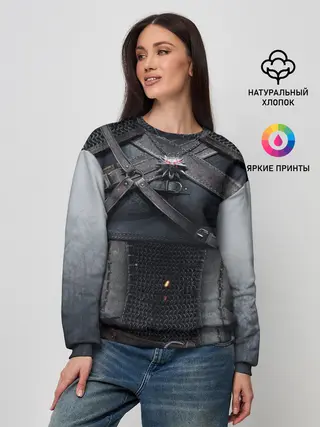 Женский свитшот / Геральт | снаряжение