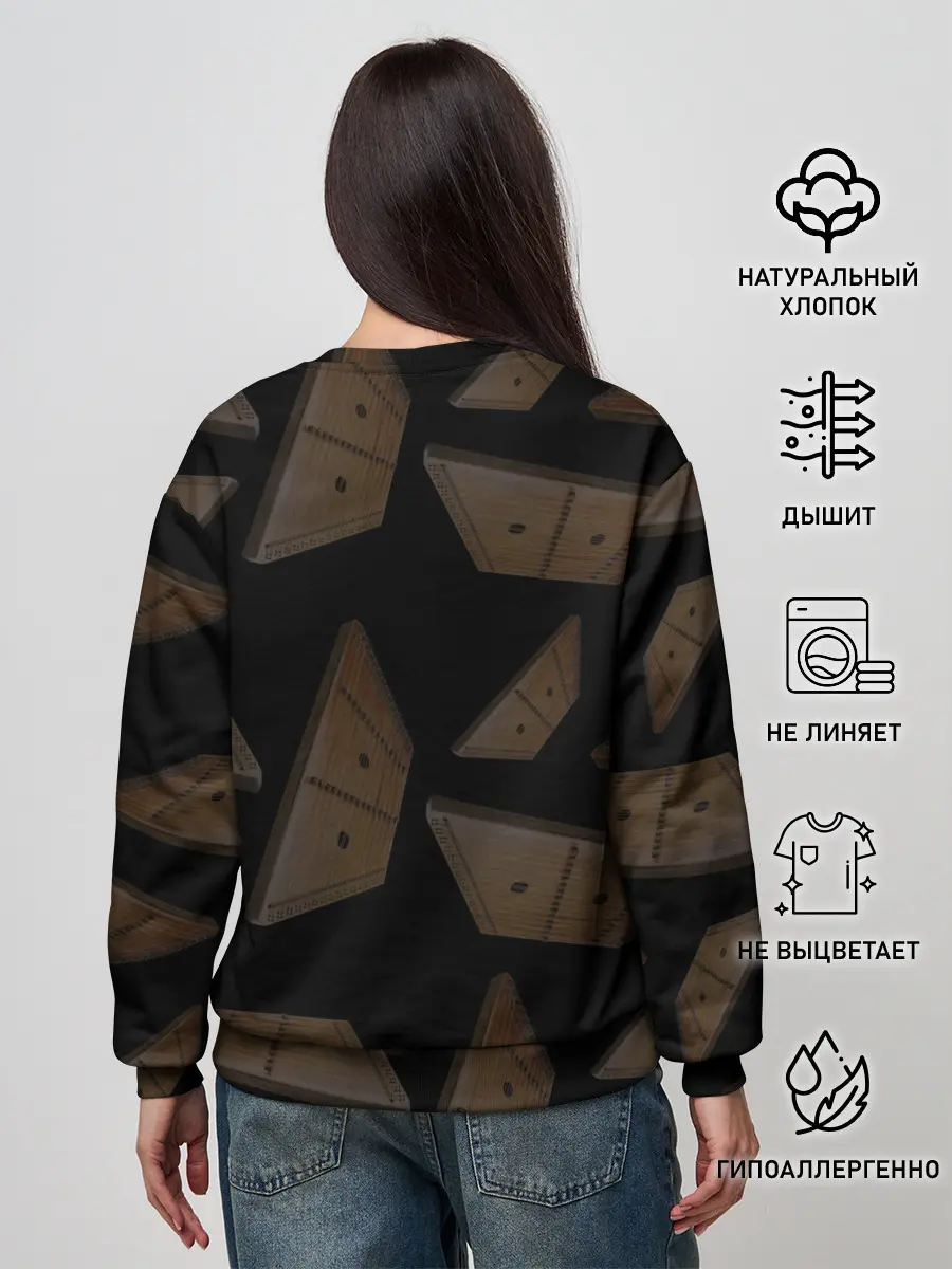 Женский свитшот / Gusli Гусли