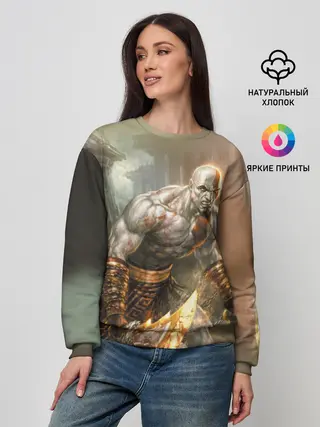 Женский свитшот / God of War