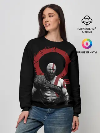 Женский свитшот / God of War 4