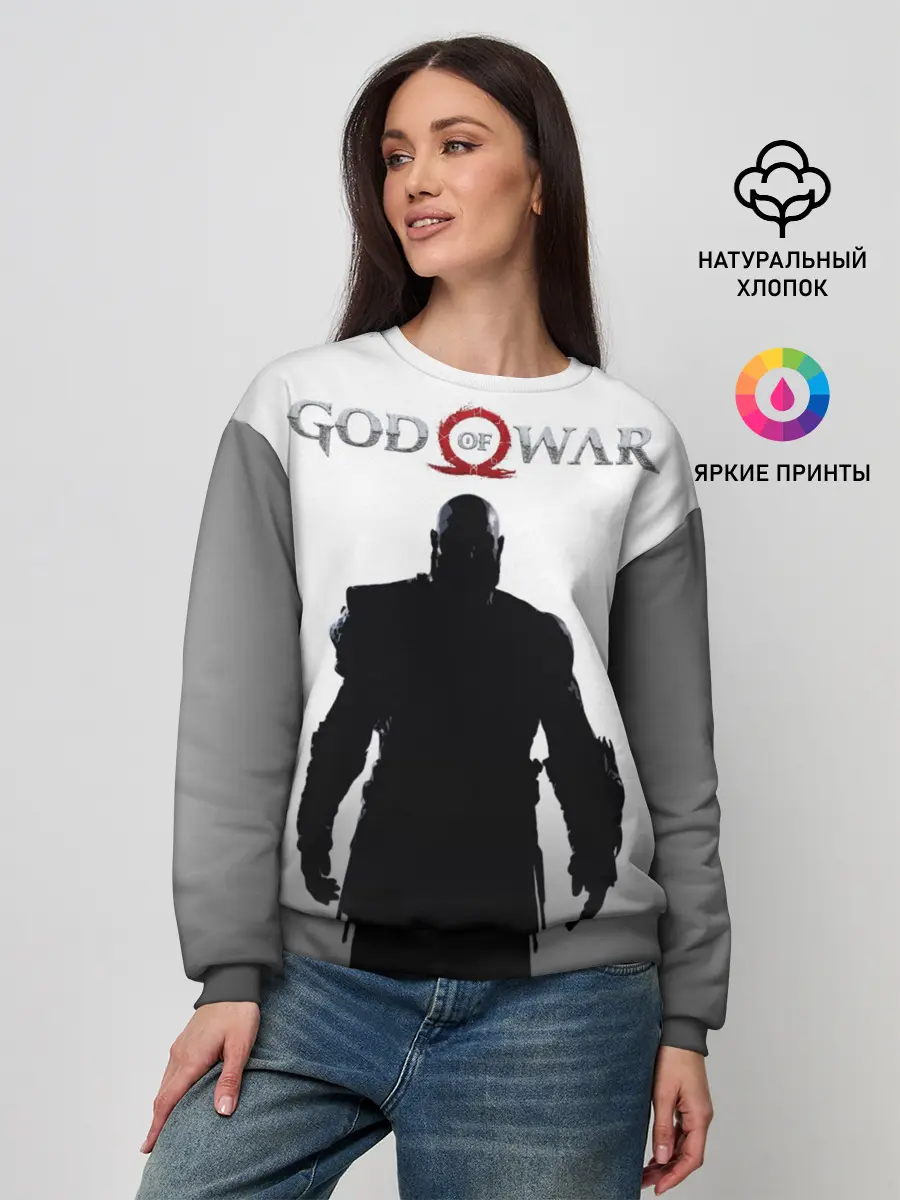 Женский свитшот / God of War 4 Кратос