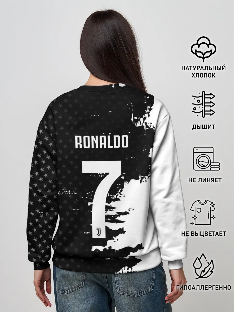 Женский свитшот / RONALDO JUVE SPORT