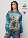 Женский свитшот / Волки