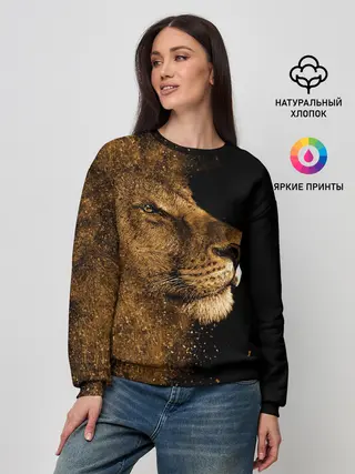 Женский свитшот / Лев