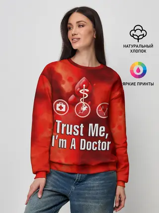 Женский свитшот / Доктор