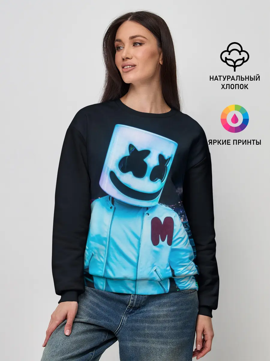 Женский свитшот / MARSHMELLO